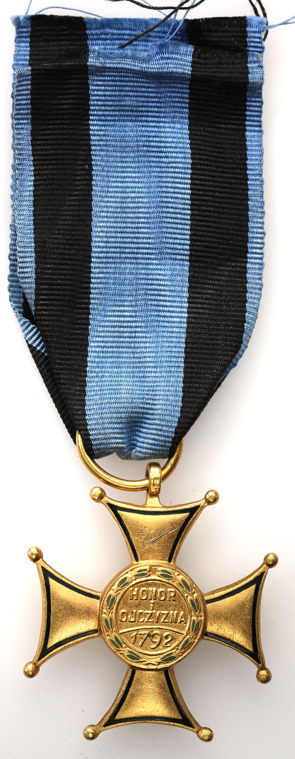 PRL. Order Virtuti Militari IV klasy, krzyż orderowy